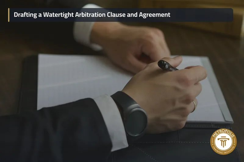 Drafting the agreement